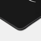 Extra large mouse pad with custom monogram (Coin)