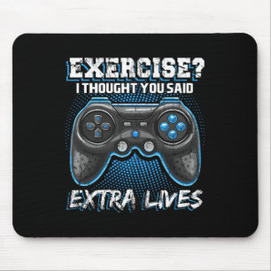 Extra Levens Grappige Videogame Controller Retro G Muismat