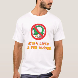 Extra levens zijn voor de wuszalen t-shirt