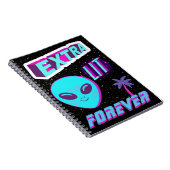 EXTRA LIT FOREVER NOTITIEBOEK (Rechterzijde)