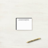Extra MIle bij Work Boss vindt me terug Post-it® Notes (Op bureau)