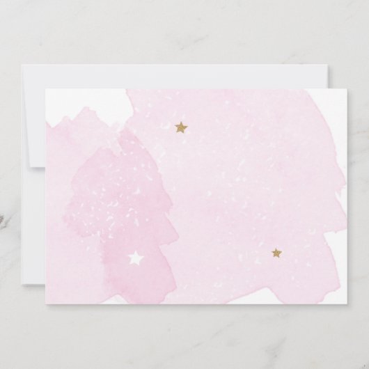 Extra-Space Planets Invitation pour la première an (Dos)