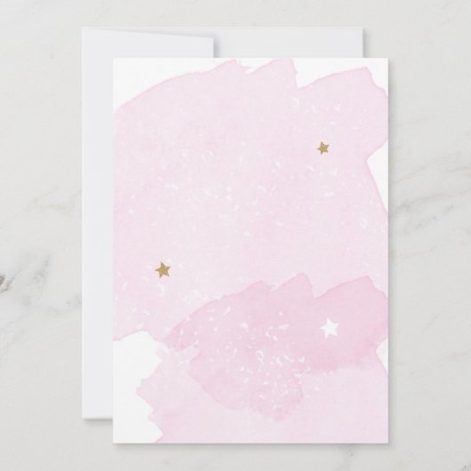 Extra-Space Planets Invitation pour la première an (Dos)