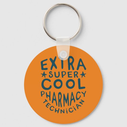 Extra Super Cool Pharmaceuticals Sleutelhanger (Voorkant)