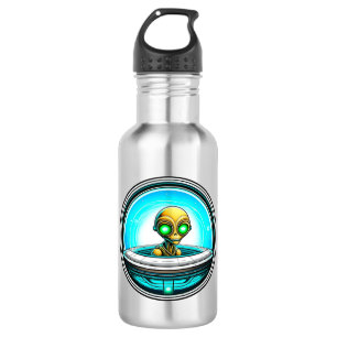 Extra Terrestrial Flying in een UFO Waterfles