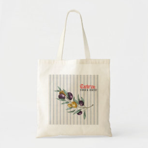 Extra Virgin Levendig Olijftak Mediterraan Tote Bag