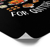 Extra vulling Y'all - restjes zijn voor stoppers Poster (Hoek)