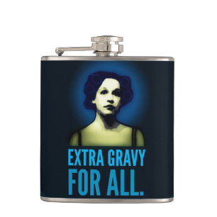 Extra zwaard voor iedereen.  Maatkolf. Heupfles