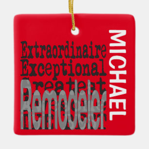 EXTRADAARDISCH DOUANE KERAMISCH ORNAMENT