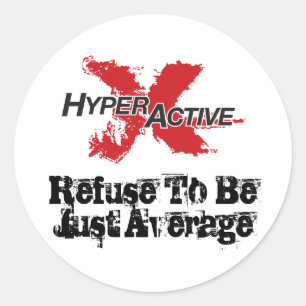 ExtraHyperActive Motivatie Sticker