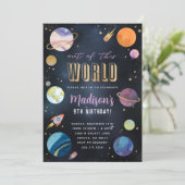 Extrait de ce monde Galaxy Invitation (Debout devant)