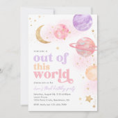 Extrait de cette invitation d'anniversaire mondial (Devant)