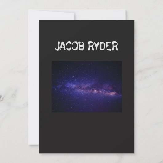 Extrait de cette invitation mondiale (Dos)