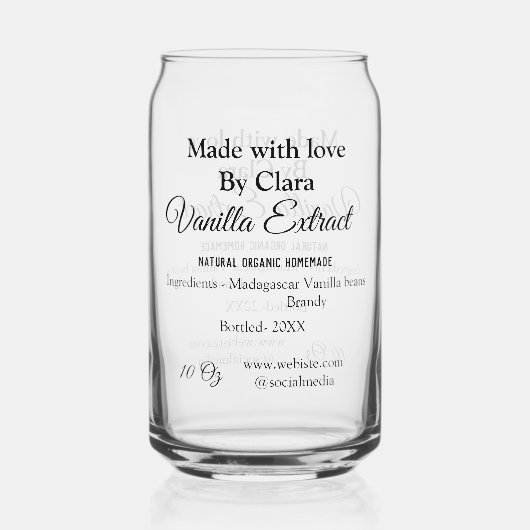 Extrait de vanille fait maison ajouter les ingrédi (Recto)