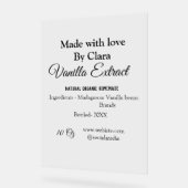 Extrait de vanille fait maison ajouter les ingrédi (Angle)