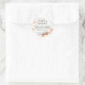 Extrait de vanille fait maison Étiquettes et instr (Sac)