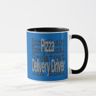 Extraordinaire chauffeur bij levering Pizza Mok