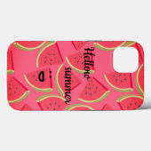Extraordinaire, Cool, Pink Watermelon Hellow Coque (Verso (horizontal))