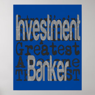 Extraordinaire investeringsbank poster