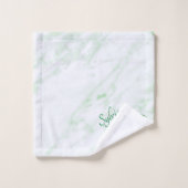 Extraordinaire Mosaic Green Dragon Personnel (Gant de toilette)