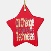 Extraordinaire olietechnicus keramisch ornament (Links)