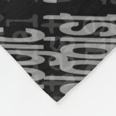 Extraordinaire radioloog fleece deken (Hoek)