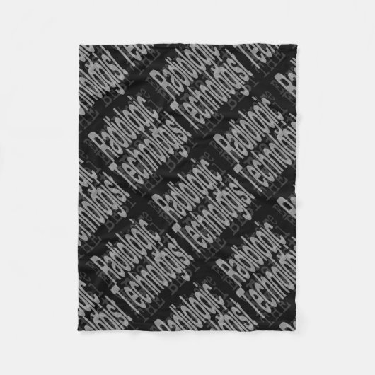 Extraordinaire radioloog fleece deken (Voorkant)