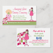 Extraordinaire Société de couture d'amour Carte de (Devant / Derrière)