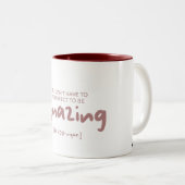 Extraordinaire [Soyez unique] — Mug (Devant droit)