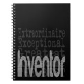 Extraordinaire uitvinder notitieboek (Voorkant)