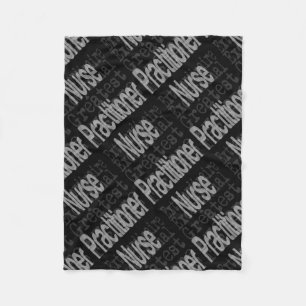 Extraordinaire verpleegkundige fleece deken