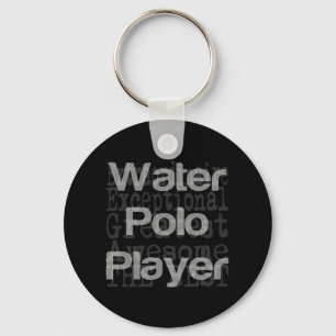 Extraordinaire waterpoloverspeler sleutelhanger