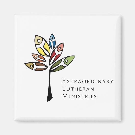 Extraordinary Lutheran Ministries Magnet (Devant)