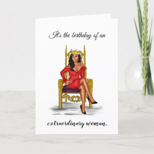 Extraordinary woman kaart