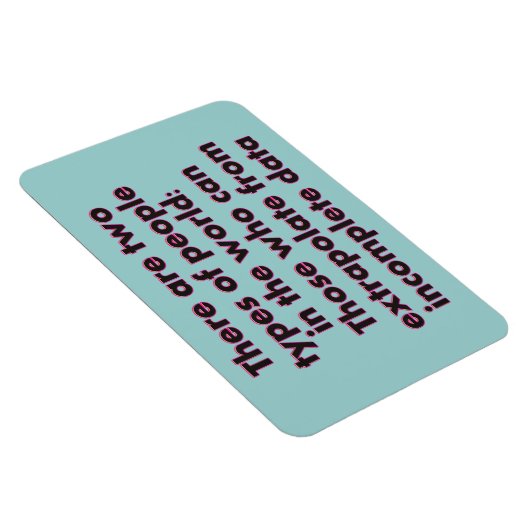 Extrapoleren... Magneet (Rechterzijde)