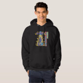 extraterrestrial Alien science fiction Hoodie (Voorkant volledig)