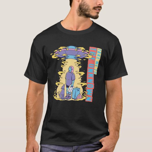 extraterrestrial Alien science fiction T-shirt (Voorkant)
