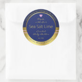 Extravagant Product Verpakking Etiketten Blauw en  (Tas)