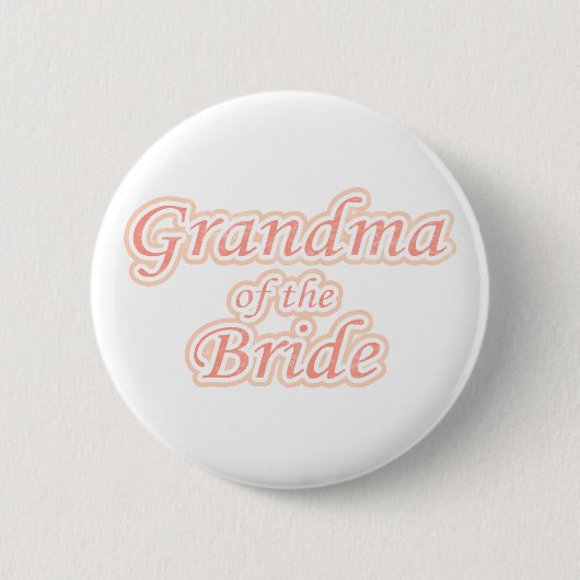 Extravaganza oma van Bride Ronde Button 5,7 Cm (Voorkant)