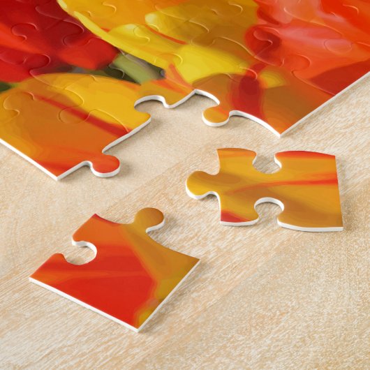 Extreem moeilijke tuinstulpen legpuzzel (Zijkant)