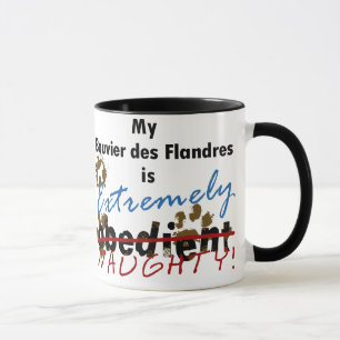 Extreem Naughty Bouvier des Flandres Mok