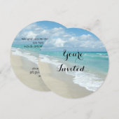 Extreem Ontspannend Strandzicht Kaart (Voorkant / Achterkant)