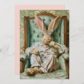 Extreem ophisticeerde konijn Kaart (Voorkant / Achterkant)