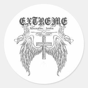 EXTREEM RONDE STICKER