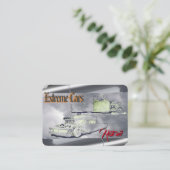 Extreme auto's visitekaartje (Staand voorkant)