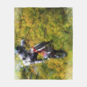 Extreme Biker - Dirt Bike Rider Fleece Deken (Voorkant)