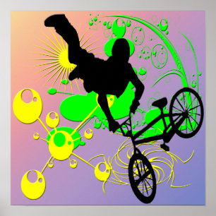 Extreme Biking Poster