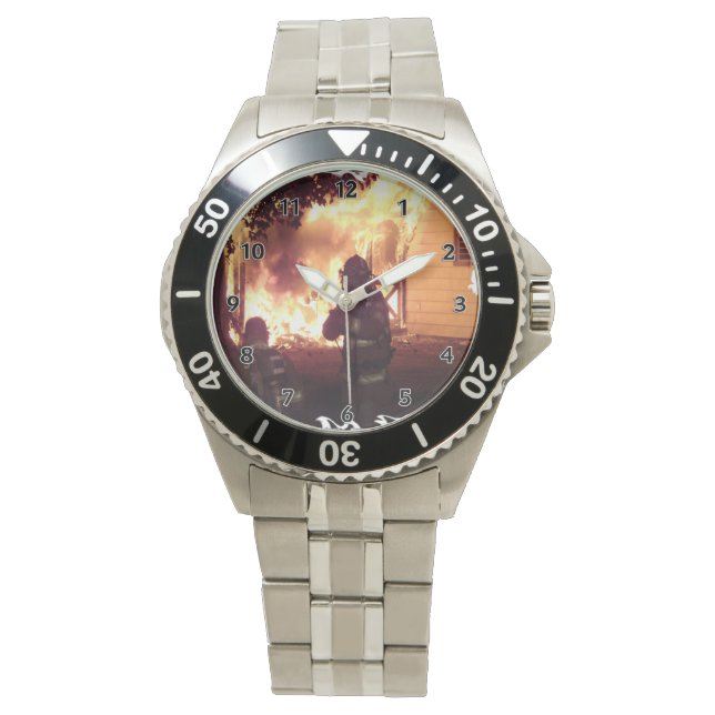 Extreme brandweerman horloge (Voorkant)