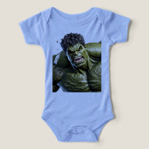 Extreme Close-Up of the Enraged Hulk