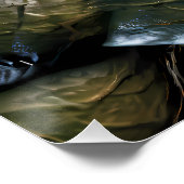 Extreme Close-Up of the Enraged Hulk Perfect Poster (Hoek)